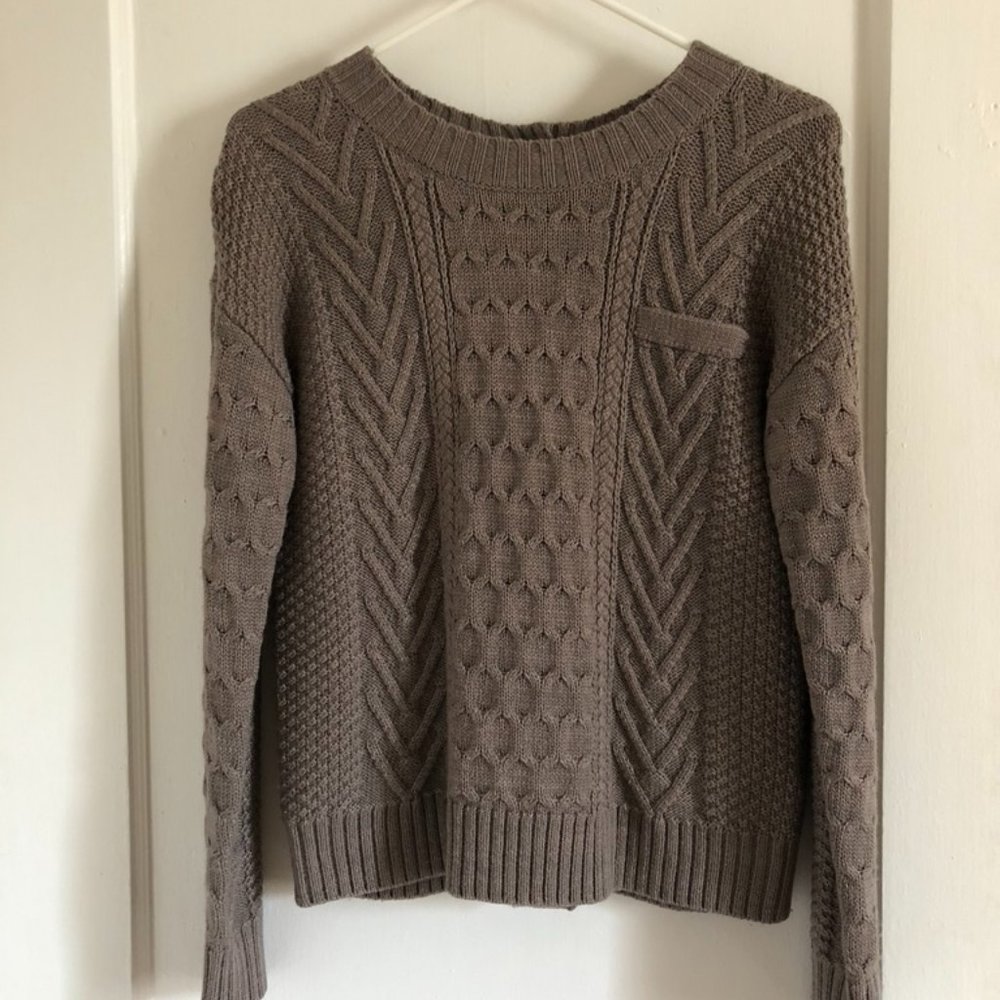 Amour Vert Extrafine Merino Wool Sweater